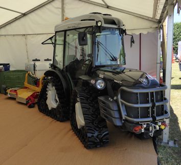 This 'tracked' tractor is an interesting addition to the 'tractor portfolio'
